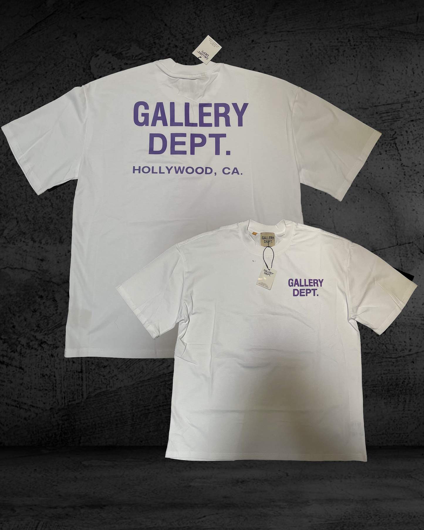 Camiseta de Algodón GALLERY DEPT Color Blanco